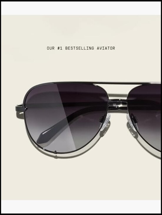 Unisex Polarized Aviator Sunglasses UV Protection Oversized  display picture 2